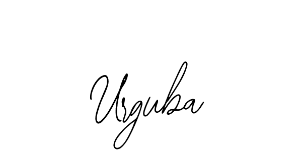 How to make Urguba signature? Bearetta-2O07w is a professional autograph style. Create handwritten signature for Urguba name. Urguba signature style 12 images and pictures png