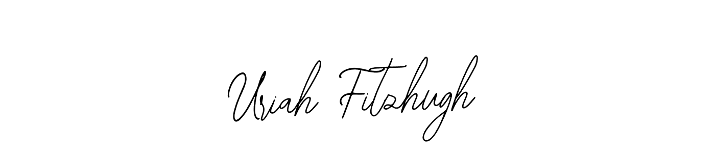 How to make Uriah Fitzhugh name signature. Use Bearetta-2O07w style for creating short signs online. This is the latest handwritten sign. Uriah Fitzhugh signature style 12 images and pictures png