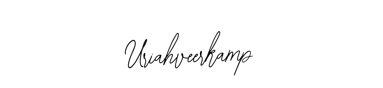 Use a signature maker to create a handwritten signature online. With this signature software, you can design (Bearetta-2O07w) your own signature for name Uriahveerkamp. Uriahveerkamp signature style 12 images and pictures png