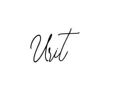 Create a beautiful signature design for name Urit. With this signature (Bearetta-2O07w) fonts, you can make a handwritten signature for free. Urit signature style 12 images and pictures png