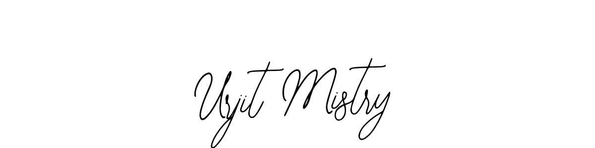 How to Draw Urjit Mistry signature style? Bearetta-2O07w is a latest design signature styles for name Urjit Mistry. Urjit Mistry signature style 12 images and pictures png