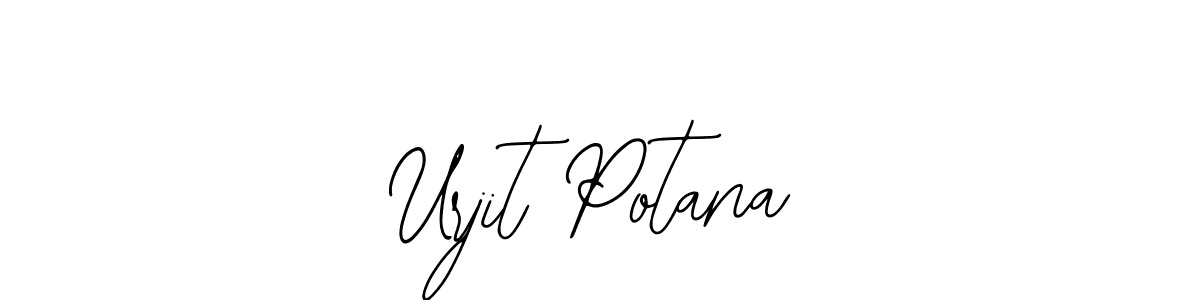 How to make Urjit Potana signature? Bearetta-2O07w is a professional autograph style. Create handwritten signature for Urjit Potana name. Urjit Potana signature style 12 images and pictures png