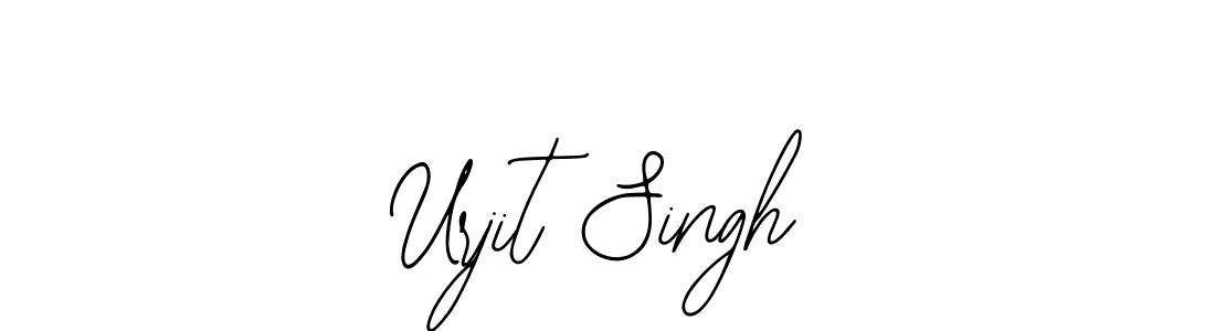 Urjit Singh stylish signature style. Best Handwritten Sign (Bearetta-2O07w) for my name. Handwritten Signature Collection Ideas for my name Urjit Singh. Urjit Singh signature style 12 images and pictures png