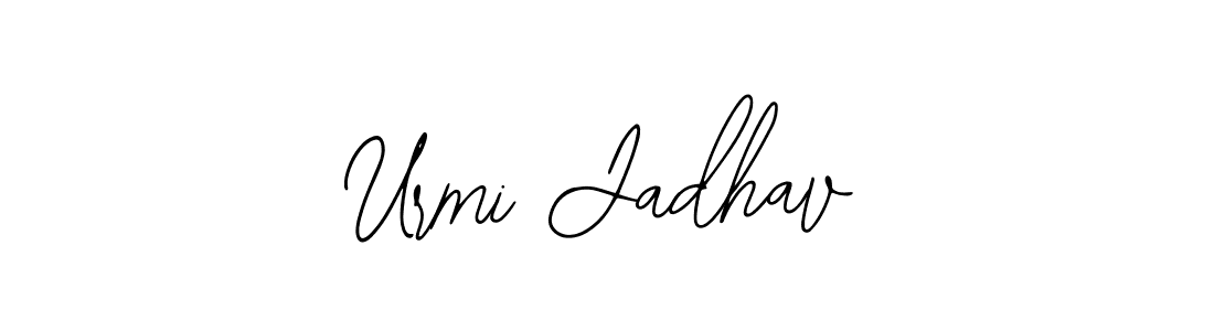 Make a beautiful signature design for name Urmi Jadhav. Use this online signature maker to create a handwritten signature for free. Urmi Jadhav signature style 12 images and pictures png