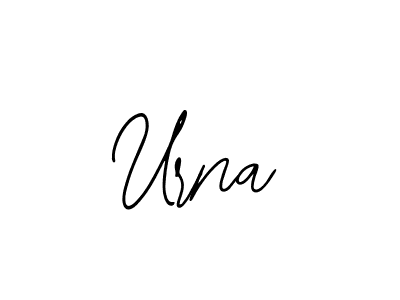 Design your own signature with our free online signature maker. With this signature software, you can create a handwritten (Bearetta-2O07w) signature for name Urna. Urna signature style 12 images and pictures png