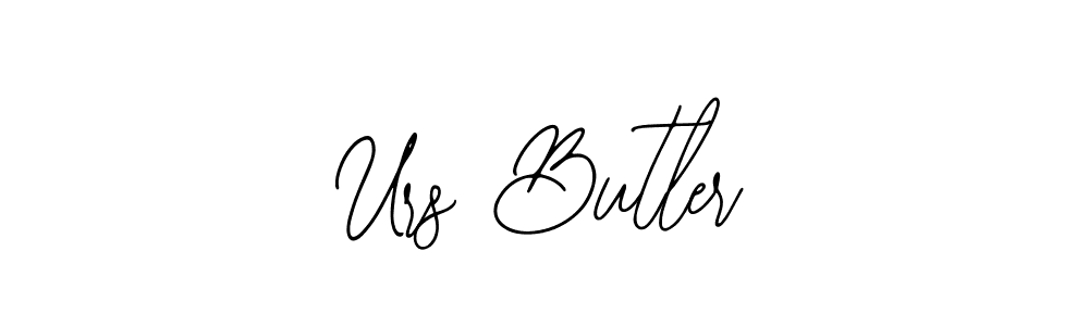 How to make Urs Butler name signature. Use Bearetta-2O07w style for creating short signs online. This is the latest handwritten sign. Urs Butler signature style 12 images and pictures png