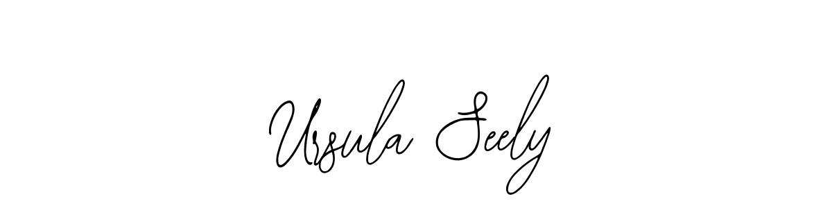 Also we have Ursula Seely name is the best signature style. Create professional handwritten signature collection using Bearetta-2O07w autograph style. Ursula Seely signature style 12 images and pictures png