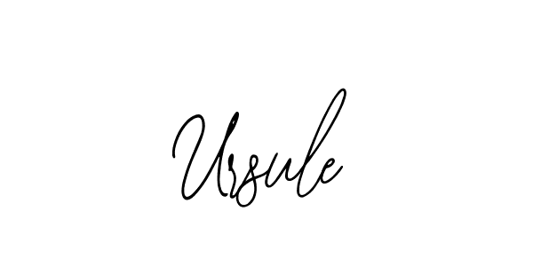 You should practise on your own different ways (Bearetta-2O07w) to write your name (Ursule) in signature. don't let someone else do it for you. Ursule signature style 12 images and pictures png