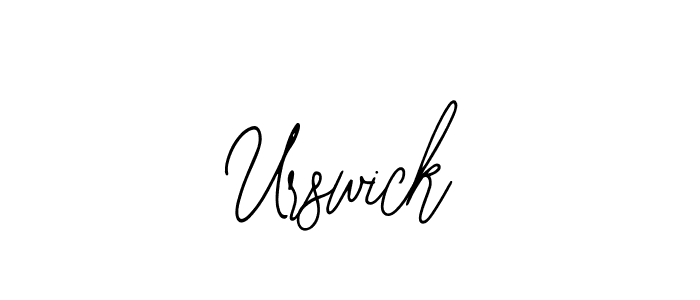 Also You can easily find your signature by using the search form. We will create Urswick name handwritten signature images for you free of cost using Bearetta-2O07w sign style. Urswick signature style 12 images and pictures png