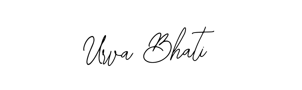 This is the best signature style for the Urva Bhati name. Also you like these signature font (Bearetta-2O07w). Mix name signature. Urva Bhati signature style 12 images and pictures png