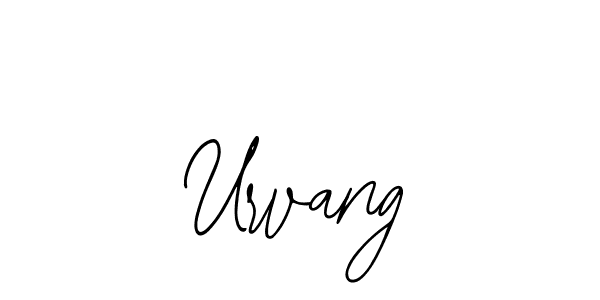 The best way (Bearetta-2O07w) to make a short signature is to pick only two or three words in your name. The name Urvang include a total of six letters. For converting this name. Urvang signature style 12 images and pictures png