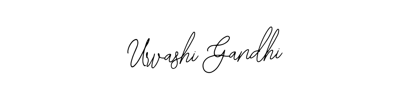 This is the best signature style for the Urvashi Gandhi name. Also you like these signature font (Bearetta-2O07w). Mix name signature. Urvashi Gandhi signature style 12 images and pictures png