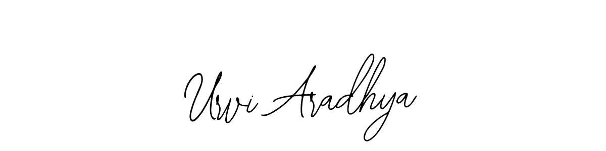 Urvi Aradhya stylish signature style. Best Handwritten Sign (Bearetta-2O07w) for my name. Handwritten Signature Collection Ideas for my name Urvi Aradhya. Urvi Aradhya signature style 12 images and pictures png