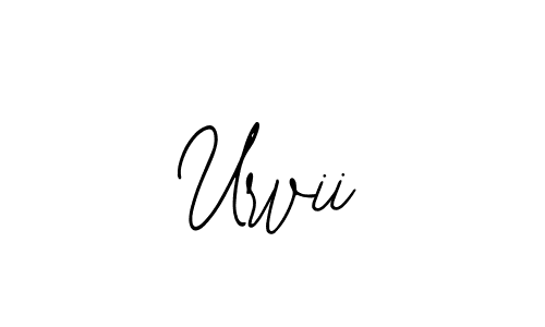 Design your own signature with our free online signature maker. With this signature software, you can create a handwritten (Bearetta-2O07w) signature for name Urvii. Urvii signature style 12 images and pictures png
