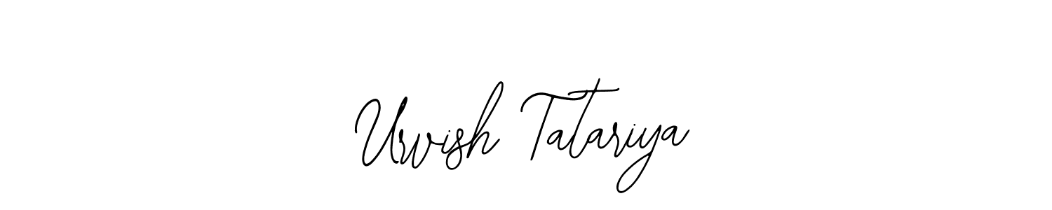 Make a beautiful signature design for name Urvish Tatariya. With this signature (Bearetta-2O07w) style, you can create a handwritten signature for free. Urvish Tatariya signature style 12 images and pictures png
