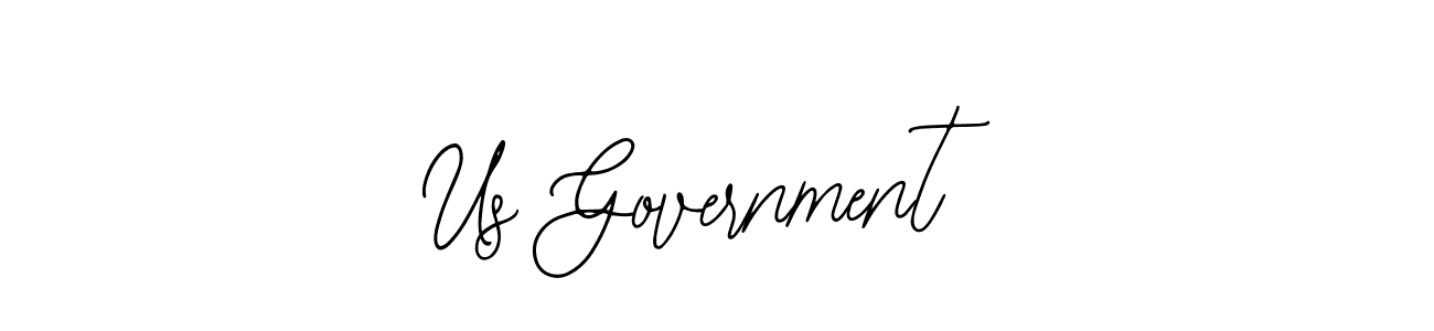 How to make Us Government name signature. Use Bearetta-2O07w style for creating short signs online. This is the latest handwritten sign. Us Government signature style 12 images and pictures png