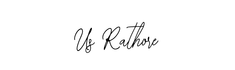 Us Rathore stylish signature style. Best Handwritten Sign (Bearetta-2O07w) for my name. Handwritten Signature Collection Ideas for my name Us Rathore. Us Rathore signature style 12 images and pictures png