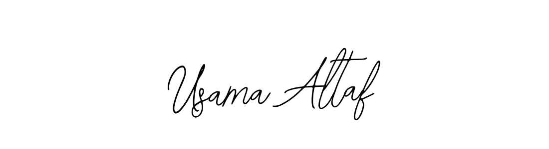 Make a beautiful signature design for name Usama Altaf. With this signature (Bearetta-2O07w) style, you can create a handwritten signature for free. Usama Altaf signature style 12 images and pictures png