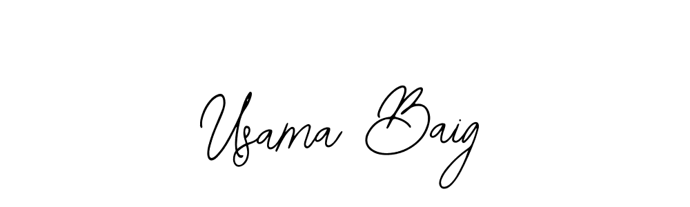 It looks lik you need a new signature style for name Usama Baig. Design unique handwritten (Bearetta-2O07w) signature with our free signature maker in just a few clicks. Usama Baig signature style 12 images and pictures png