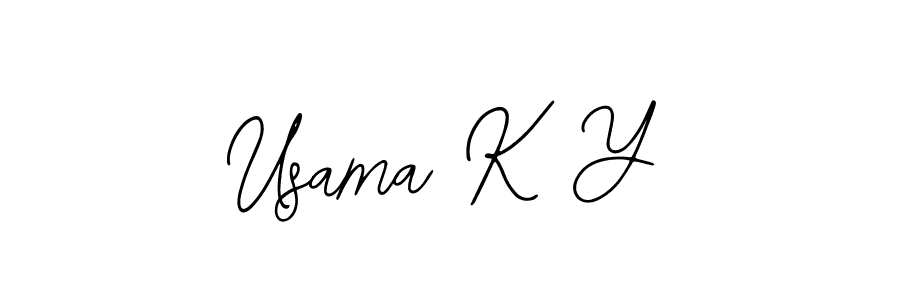 Once you've used our free online signature maker to create your best signature Bearetta-2O07w style, it's time to enjoy all of the benefits that Usama K Y name signing documents. Usama K Y signature style 12 images and pictures png