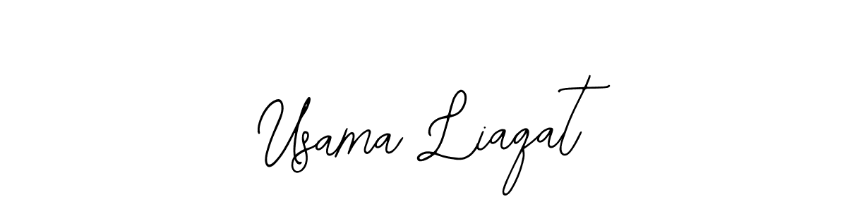How to make Usama Liaqat signature? Bearetta-2O07w is a professional autograph style. Create handwritten signature for Usama Liaqat name. Usama Liaqat signature style 12 images and pictures png
