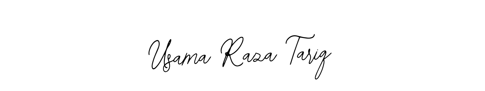 How to make Usama Raza Tariq name signature. Use Bearetta-2O07w style for creating short signs online. This is the latest handwritten sign. Usama Raza Tariq signature style 12 images and pictures png