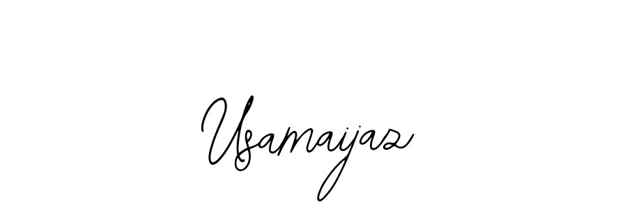 Bearetta-2O07w is a professional signature style that is perfect for those who want to add a touch of class to their signature. It is also a great choice for those who want to make their signature more unique. Get Usamaijaz name to fancy signature for free. Usamaijaz signature style 12 images and pictures png