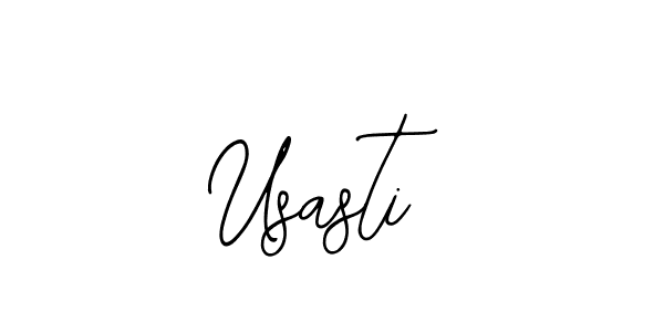 Design your own signature with our free online signature maker. With this signature software, you can create a handwritten (Bearetta-2O07w) signature for name Usasti. Usasti signature style 12 images and pictures png