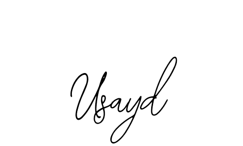 Bearetta-2O07w is a professional signature style that is perfect for those who want to add a touch of class to their signature. It is also a great choice for those who want to make their signature more unique. Get Usayd name to fancy signature for free. Usayd signature style 12 images and pictures png