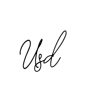 Also You can easily find your signature by using the search form. We will create Usd name handwritten signature images for you free of cost using Bearetta-2O07w sign style. Usd signature style 12 images and pictures png