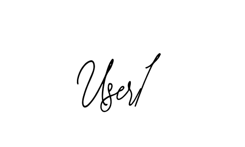 You should practise on your own different ways (Bearetta-2O07w) to write your name (User1) in signature. don't let someone else do it for you. User1 signature style 12 images and pictures png