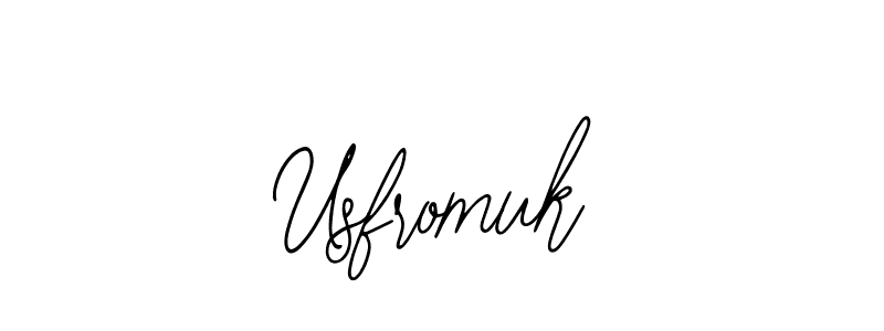 if you are searching for the best signature style for your name Usfromuk. so please give up your signature search. here we have designed multiple signature styles  using Bearetta-2O07w. Usfromuk signature style 12 images and pictures png