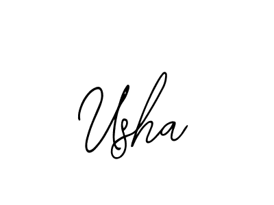 Best and Professional Signature Style for Usha. Bearetta-2O07w Best Signature Style Collection. Usha signature style 12 images and pictures png