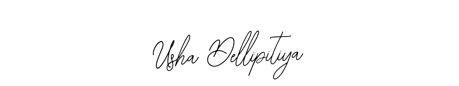 It looks lik you need a new signature style for name Usha Dellipitiya. Design unique handwritten (Bearetta-2O07w) signature with our free signature maker in just a few clicks. Usha Dellipitiya signature style 12 images and pictures png