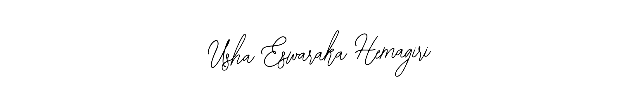 It looks lik you need a new signature style for name Usha Eswaraka Hemagiri. Design unique handwritten (Bearetta-2O07w) signature with our free signature maker in just a few clicks. Usha Eswaraka Hemagiri signature style 12 images and pictures png