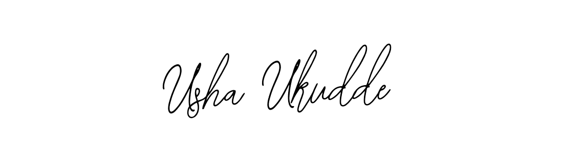 How to Draw Usha Ukudde signature style? Bearetta-2O07w is a latest design signature styles for name Usha Ukudde. Usha Ukudde signature style 12 images and pictures png