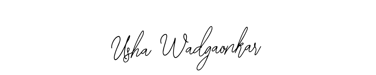 See photos of Usha Wadgaonkar official signature by Spectra . Check more albums & portfolios. Read reviews & check more about Bearetta-2O07w font. Usha Wadgaonkar signature style 12 images and pictures png