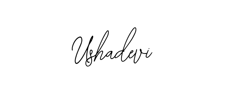 How to Draw Ushadevi signature style? Bearetta-2O07w is a latest design signature styles for name Ushadevi. Ushadevi signature style 12 images and pictures png