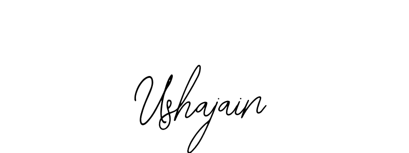 Also You can easily find your signature by using the search form. We will create Ushajain name handwritten signature images for you free of cost using Bearetta-2O07w sign style. Ushajain signature style 12 images and pictures png