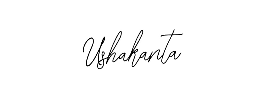 Ushakanta stylish signature style. Best Handwritten Sign (Bearetta-2O07w) for my name. Handwritten Signature Collection Ideas for my name Ushakanta. Ushakanta signature style 12 images and pictures png