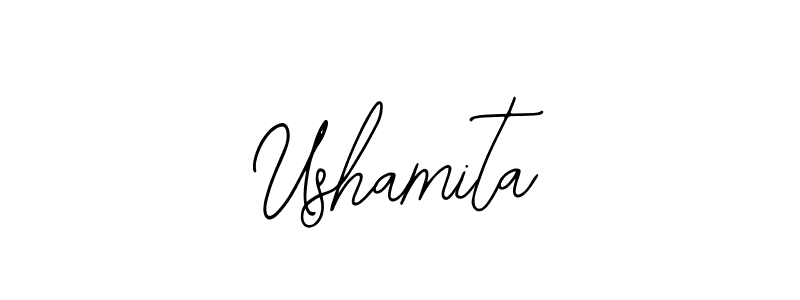 Also we have Ushamita name is the best signature style. Create professional handwritten signature collection using Bearetta-2O07w autograph style. Ushamita signature style 12 images and pictures png
