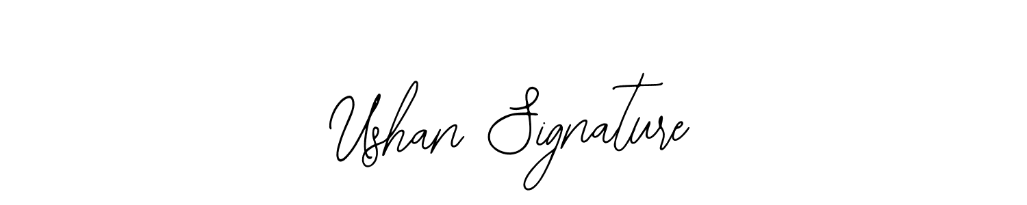 Make a beautiful signature design for name Ushan Signature. Use this online signature maker to create a handwritten signature for free. Ushan Signature signature style 12 images and pictures png