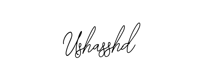 Bearetta-2O07w is a professional signature style that is perfect for those who want to add a touch of class to their signature. It is also a great choice for those who want to make their signature more unique. Get Ushasshd name to fancy signature for free. Ushasshd signature style 12 images and pictures png