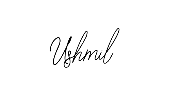 Also we have Ushmil name is the best signature style. Create professional handwritten signature collection using Bearetta-2O07w autograph style. Ushmil signature style 12 images and pictures png