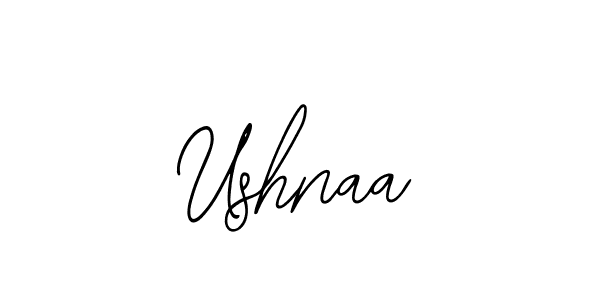 Also we have Ushnaa name is the best signature style. Create professional handwritten signature collection using Bearetta-2O07w autograph style. Ushnaa signature style 12 images and pictures png