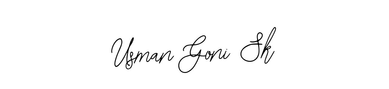 Usman Goni Sk stylish signature style. Best Handwritten Sign (Bearetta-2O07w) for my name. Handwritten Signature Collection Ideas for my name Usman Goni Sk. Usman Goni Sk signature style 12 images and pictures png