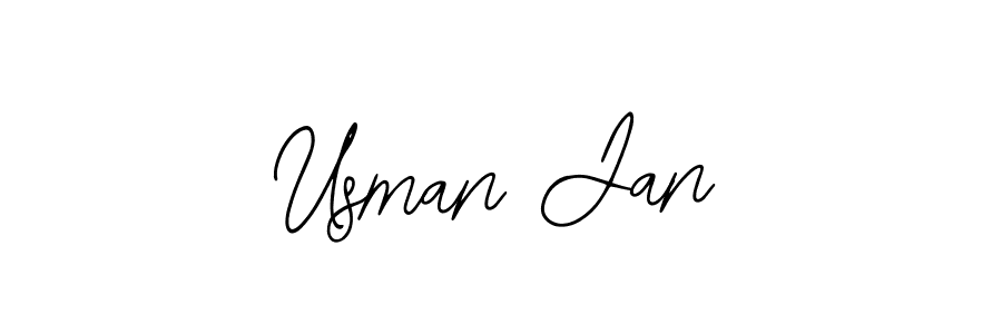 Best and Professional Signature Style for Usman Jan. Bearetta-2O07w Best Signature Style Collection. Usman Jan signature style 12 images and pictures png