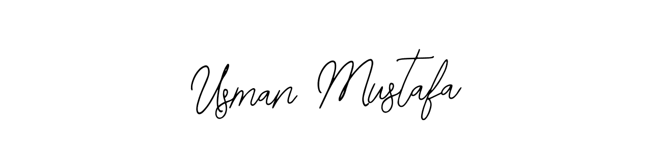 Create a beautiful signature design for name Usman Mustafa. With this signature (Bearetta-2O07w) fonts, you can make a handwritten signature for free. Usman Mustafa signature style 12 images and pictures png