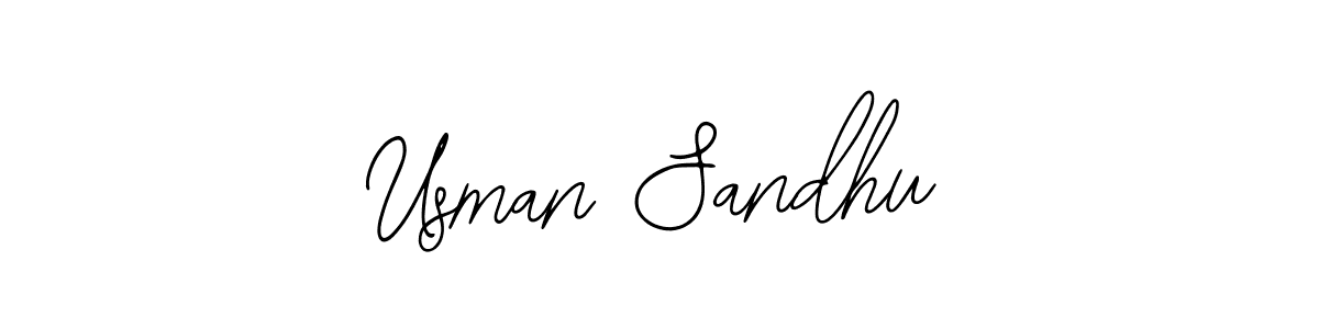 You should practise on your own different ways (Bearetta-2O07w) to write your name (Usman Sandhu) in signature. don't let someone else do it for you. Usman Sandhu signature style 12 images and pictures png