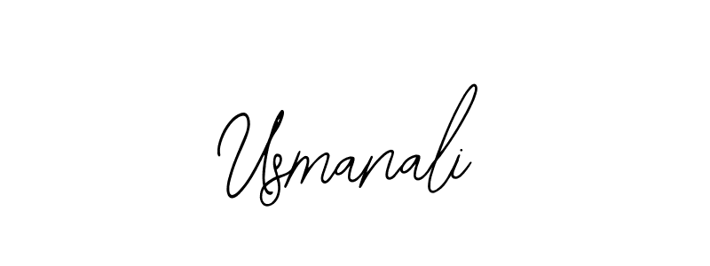 if you are searching for the best signature style for your name Usmanali. so please give up your signature search. here we have designed multiple signature styles  using Bearetta-2O07w. Usmanali signature style 12 images and pictures png